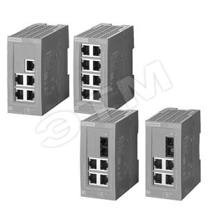 SCALANCE XB004-1 НЕУПРАВЛЯЕМЫЙ КОММУТАТОР INDUSTR