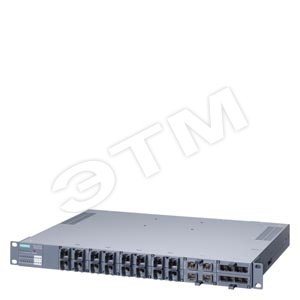SCALANCE XR324-12M EEC MANAGED IE SWITCH, 19 RACK, POWER SUPPLY WITH 2 X 230V AC DATA CABLE OUTLET FRONT SIDE, 16 X 10/100/1000MBIT/S RJ45 PORTS ELECTRICAL, 4 X 100/1000MBIT/S FOR 2-PORT- MEDIA MODULES, ELECTRICAL OR OPTICAL, LED DIAGNOSTICS, FA - SIEMENS