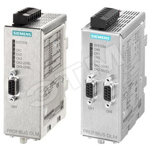6GK1503-4CB00 Оптический  модуль PB OLM/P22 V4.0: 2 RS485 и 2 оптич. интерфейса (4 BFOC-разъем., с с - SIEMENS