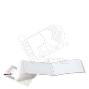 MOBY D / RF300 ISO MOBILE DATA STORAGE MDS D261 (SPECIAL VERSION) PET-LABEL, 256 BYTE (APPLICATION STORAGE) -25 UP TO +85 DGR/C 55 X 55 X 0.3 MM PACKAGING UNIT = MIN. ORDER QUANTITY 1000 PCS - SIEMENS
