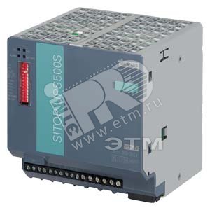 SITOP DC-UPS 15 CAPACITOR, БАЗОВОЕ УСТРОЙСТВО ИБП С 2,5 КВТС, ВХОД: =24 В ВЫХОД =24 В/15 A IP 20 0-60 C С USB-ИНТЕРФЕЙСОМ - SIEMENS
