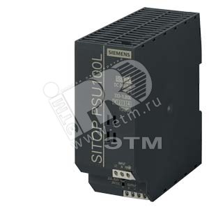 SITOP PSU100L 24 V/5 A, СТАБИЛИЗИРОВАННЫЙ БЛОК ПИТАНИЯ, ВХОД: ~120/230 В, ВЫХОД: =24 В/5 A - SIEMENS