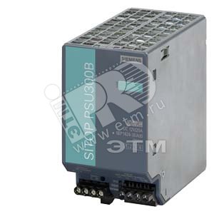SITOP PSU300B 12 V/20 A, СТАБИЛИЗИРОВАННЫЙ БЛОК ПИТАНИЯ, ВХОД: 3 ФАЗЫ ~400-500 В, ВЫХОД: =12 В/20 A - SIEMENS