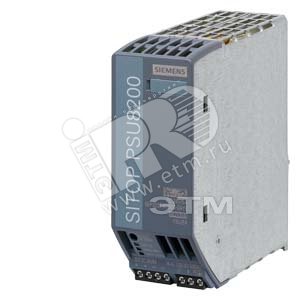 6EP3333-8SB00-0AY0 SITOP PSU8200 24 B/5 A РЕГУЛИРУЕМЫЙ БЛОК ЭЛЕКТРОПИТАНИЯ ВХОД: AC 120/230 В ВЫХОД: - SIEMENS