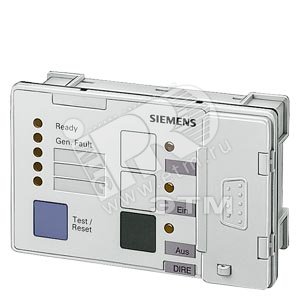 ПАНЕЛЬ УПРАВЛЕНИЯ ДЛЯ SIMOCODE-DP. МОНТАЖ НА ДВЕРИ ШКАФА. (3UF5202-1AA00-1) - SIEMENS