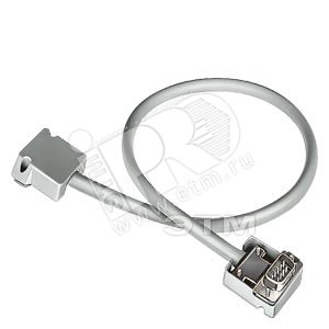 CONNECTION ДО EXPANSION BLOCK 3UF51 OR ДО CONTROL BLOCK 3UF52 9-ПОЛЮСА, 2.5 M LONG SHIELDED CONNECTOR ANGLED AT 45 DEG. - SIEMENS