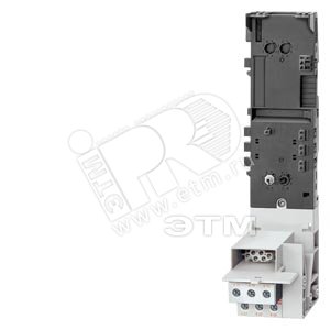 SIMATIC DP/ET 200S Модуль терминальный TM-DS65S31-01 S для установки силовых модулей DS1E-X/DSS1E-X 1х3 контактные точки для подключения нагрузки - SIEMENS