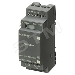 SIPLUS LOGO! AM2 МОДУЛЬ РАСШИРЕНИЯ, РАБ. ТЕМП. -40... +70 ГРАД. ЦЕЛЬС. НА ОСНОВЕ 6ED1055-1MA00-0BA0 (6AG1055-1MA00-2BY0)