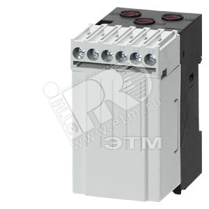 Модуль измерения тока/напряжения 0.3-3A до 690V ширина 45мм сквозное подключение - SIEMENS