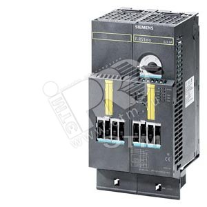 SIMATIC DP, ET 200S, МОДУЛЬ F-RS1E-X: АВТОМАТ + РЕВЕРС. Э/М КОНТАКТОР, ВСТРОЕННЫЕ ЦЕПИ АВТОМАТИКИ БЕЗОПАСНОСТИ, AC3, 1.1КВТ/~400В, ДИАПАЗОН НАСТРОЙКИ ЗАЩИТЫ 0.3 … 3.0А. РАСШИРЕНИЕ МОДУЛЕМ УПР. Э/М ТОРМОЗОМ И МОДУЛЕМ 2DI, ШИРИНА 130ММ (3RK1301-0AB13-1AA2) - SIEMENS
