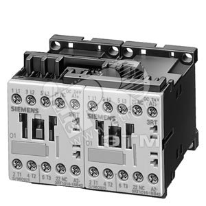 РЕВЕРСИВНАЯ КОНТАКТОРНАЯ СБОРКА AC-3 11КВТ/400V, ТИПОРАЗМЕР S0, DC 24V (3RA1326-8XB30-1BB4) - SIEMENS