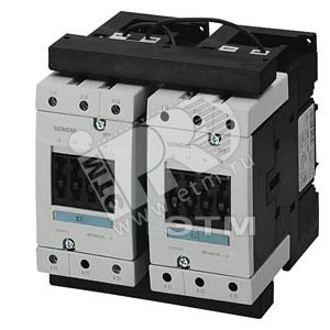Сборка контакторная реверсивная AC-3 45кВт/400V типоразмер S3 AC 110V 50Гц/120V 60Гц - SIEMENS