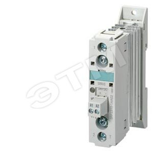 ПОЛУПРОВОДНИКОВЫЙ КОНТАКТОР 3RF2 AC51 30A 40 ГРАД. C 400-600V / 110-230VAC ЗАЖИМЫ ДЛЯ КОЛЬЦЕВЫХ НАКОНЕЧНИКОВ