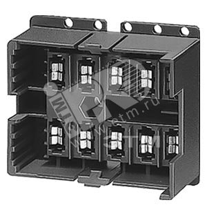 ГНЕЗДО С КОНТАКТАМИ ДЛЯ ПАЙКИ ДЛЯ PCBS ДЛЯ 3TF2, 3TH2, 3TK2 КОНТАКТОРЫ 45ММ ШИРИНОЙ - SIEMENS