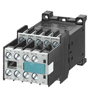 Реле контакторное 44E EN 50 011 4N0+4НЗ винтовые контакты катушка AC 50Гц 42V/60Гц 50V - SIEMENS
