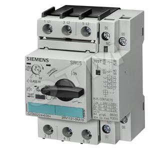 Выключатель автоматический типоразмер S3 A-расцепитель 80-100A N-расцепитель 1140A с функцией реле перегрузки до 100кА класс 10 винтовые зажимы - SIEMENS