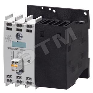 ПОЛУПРОВОДНИКОВЫЙ КОНТАКТОР 3RF2, 3-Ф., АС53, 9.2A   40 ГРАД С, НОМ. РАБ. НАПРЯЖЕНИЕ 48-600V / НАПРЯЖЕНИЕ УПРАВЛЕНИЯ 110-230V AC 2-Ф. УПРАВЛЕНИЕ, МГН. КОММУТАЦИЯ,SPRING-LOADED TERMIN. - SIEMENS