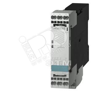 РЕЛЕ ВЫПАДЕНИЯ ФАЗЫ И ЧЕРЕДОВАНИЯ ФАЗ 3X 160 ДО 690 V AC 50 ДО 60 ГЦ 2 ПЕРЕКИДНЫХ КОНТАКТА ПРУЖИННОЕ ПОДСОЕДИНЕНИЕ (3UG4512-2BR20) - SIEMENS