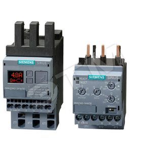 РЕЛЕ КОНТРОЛЯ 3RR, ДЛЯ МОНТАЖА НА КОНТАКТОР 3RT2, ТИПОРАЗМЕР S0 ИСПОЛНЕНИЕ STANDARD, ЦИФРОВАЯ РЕГУЛИРОВКА ПАРАМЕТРОВ, С ЖКД,  КОНТРОЛЬ ПОЛНОГО ТОКА 4 - 40A, 20-400 ГЦ, 3-Ф. ПИТАНИЕ 24-240 V AC/DC, 1 П КОНТАКТ, 1 ПП ВЫХОД ДЛЯ ПРЕДУПРЕЖДЕНИЯ И СИГ (3RR2242-1FW30) - SIEMENS