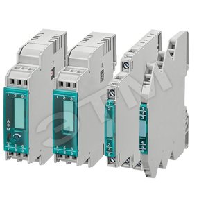 ИНТЕРФЕЙС CONVERTER AC/DC 24 V, 3 WAY SEPARATION ON: 4 TO 20 MA OFF: 4 TO 20 MA CAGE CLAMP (3RS1703-2DE00) - SIEMENS