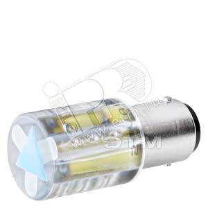 8WD4428-6XF СИГНАЛЬНАЯ КОЛОННА, ИНДИКАТОР LED 24V UC, BA 15D, СИНИЙ - SIEMENS