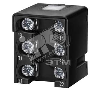 3SE5000-0PA00 CONTACT BLOCK ДЛЯ ПОЗИЦИОННЫЙ ВЫКЛЮЧАТЕЛЬ 3SE51/52 2NO/1NC SLOW-ACTION CONTACT - SIEMENS