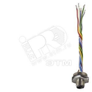 ACCESSORIES ДЛЯ POSITION SWITCH PLUG CONNECTOR (8-POLE), M12, FOR M20X1.5 MATCHING CABLE BOX 3RX8000-0CB81-1GF0 - SIEMENS
