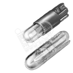 ПРИНАДЛЕЖНОСТЬ ДЛЯ 3SB2 КЛИНОВИДНАЯ ЛАМПА НАКАЛИВАНИЯ W2 X 4.60 30V (3SB2908-1AD) - SIEMENS