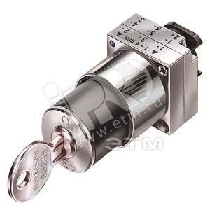 3SB3500-4PF11 CES ЗАМОК, С ФИКСАЦИЕЙ, С ДЕРЖАТЕЛЕМ, УПАКОВАННЫЙ, МЕТАЛЛИЧ., ВЫТЯГИВАЮЩАЯСЯ КНОПКА O - SIEMENS