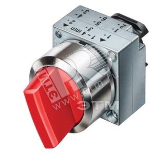 3SB3500-2DA11 ИСПОЛНИТЕЛЬНЫЙ ЭЛЕМЕНТ ПЕРЕКЛЮЧАТЕЛЬ, I-0-II, С ФИ - SIEMENS