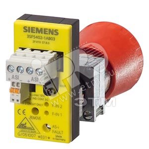 ACTUATOR-/INDICATOR COMPONENT ДЛЯ MOUNTING ON FRONT PLATE SCREW TERMINAL, 2I/1O OUTPUT FOR LED CONTROL - SIEMENS