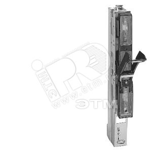 IN-LINE FUSE SW. DISCONNECTOR 3-ПОЛЮСА SWITCHING, S. 00 I=160A, U=690V M 8 SCREW CONNECTION NEW DESIGN CURRENT TRANSF.CAN BE INSTALL. - SIEMENS