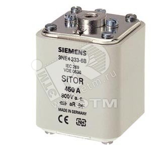 Вставка плавкая SITOR 710A AC 800V для 6QG12 - SIEMENS