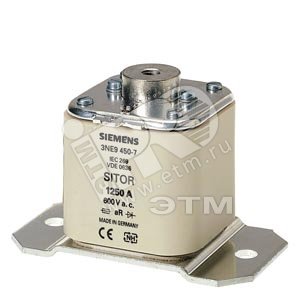 3NE6437-7 Вставка плавкая SITOR 710A, AC 900V - SIEMENS