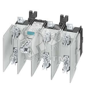 Разъединитель-предохранитель 3п Iu=125A 690V для NH-предохранителей размер 00 без привода (3kl5230-1ab01) - SIEMENS