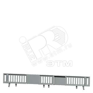 АКСС.ДЛЯ ПРЕДОХР.РАЗЪЕДИНИТЕЛЯ ДЛЯ NH1 REACH-ROUND PROTECTION ДЛЯ ШИНА MOUNTING 1X TOP AND 1X BOTTOM - SIEMENS