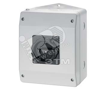 3LD2165-4VD51 ГЛАВНЫЙ ВЫКЛЮЧАТЕЛЬ 6-ПОЛЮСНЫЙ IU=25, P/AC-23A ПРИ