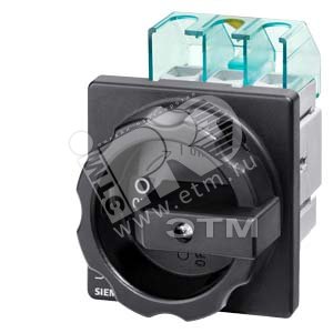 3LD2103-0TK51 ГЛАВНЫЙ УПРАВЛЯЮЩИЙ ПЕРЕКЛЮЧАТЕЛЬ 3 ПОЛЮСА IU=25, - SIEMENS