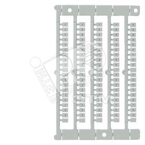 УПАКОВКА ИХ 200 ПЛАСТИН 2 КАРТЫ ПО 5 ПОЛОСОК В КАЖД. 20 ПЛАСТИН 5X7MM, ШРИФТ 4MM С ВЕРТИК. ОПИСАН.  - - SIEMENS