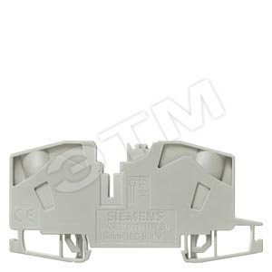 Клемма термопластиковая синяя 2 зажима 16мм.кв 12мм 76A 800V - SIEMENS
