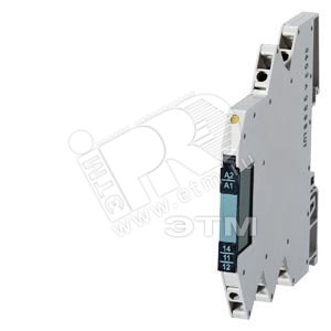 ВХОДНЯ РАЗВЯЗКА С STECKBAREN RELAIS, 1ПЕРЕКИДНОЙ КОНТАКТ ПОЗОЛОЧЕННЫЕ SCHRAUBKLEMME AC/DC 230V КОРПУСШИРИНА 6,2 MM (3TX7014-1BF02) - SIEMENS
