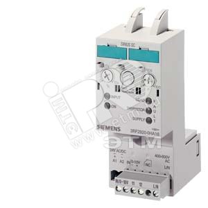 КОНТРОЛЛЕР МОЩНОСТИ ДИАПАЗОН ТОКА 20A 40 ГРАД. C 400-600V / 24V AC/DC ДЛЯ ПОЛУПРОВОДНИКОВОЕ РЕЛЕ / CONTA C PARTIAL LOAD MONITORING  C PARTIAL LOAD MONITORING - SIEMENS