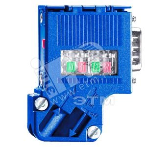 6ES7972-0DA60-0XA0 SIMATIC DP СОЕДИНИТЕЛЬ ДЛЯ ПОДКЛЮЧЕНИЯ К PROFIBUS С НАКЛОННЫМ ВЫВОДОМ КАБЕЛЯ СОЕД