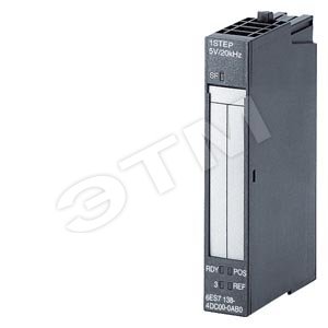 SIMATIC DP Модуль электронный для ET 200S 1 STEP 5В/204КГЦ для позиционирования шаговых двигателей одноканальный (6ES7138-4DC01-0AB0) - SIEMENS