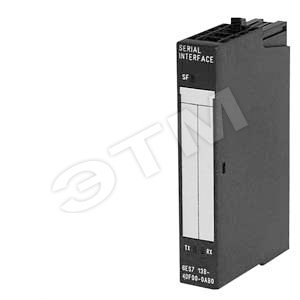 SIPLUS ET200S, ЭЛЕКТРОННЫЙ МОДУЛЬ 1SI RS232/422 ДИАПАЗОН РАБОЧИХ ТЕМПЕРАТУР -25... +70 ГРАД. ЦЕЛЬСИЯ С КОНФОРМНЫМ ПОКРЫТИЕМ НА ОСНОВЕ 6ES7138-4DF11-0AB0. ОДНОКАНАЛЬНЫЙ ПОСЛЕДОВАТЕЛЬНЫЙ ИНТЕРФЕЙС, 15ММ ШИРИНОЙ, RS232/422, 485 MODBUS/USS - SIEMENS