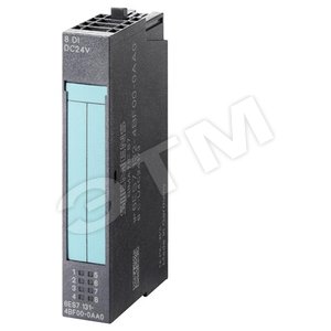 SIMATIC DP Модуль электронный ET 200S 4DI 24-48В AC/DC 15мм со светодиодом ошибки SF (5шт) - SIEMENS