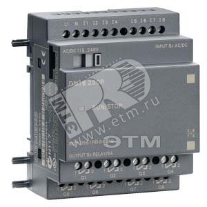 Модуль расширения входов-выходов LOGO! DM16 230R: 230V/230V/реле 4TE 8 DI/8 DO - SIEMENS