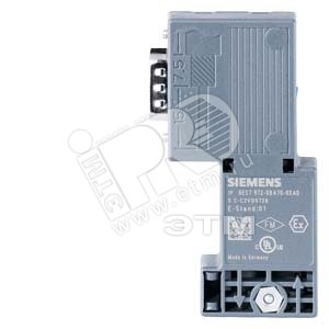 6ES7972-0BA70-0XA0 SIMATIC DP.ШИННЫЙ СОЕДИНИТЕЛЬ ДЛЯ PROFIBUS.ДО 12 МБИТ/С.ВЫВОД КАБЕЛЯ ПОД УГЛОМ 90 - SIEMENS