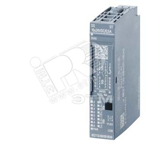 SIMATIC ET 200SP Модуль дискретного вывода DQ 16X =24В/0.5A стандартный для установки на базовый блок типа A0 (6ES7132-6BH00-0BA0) - SIEMENS