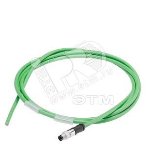 6ES7194-2LH50-0AC0 ШИННЫЙ КАБЕЛЬ ДЛЯ ET-ПОДКЛЮЧЕНИЯ. ПРЕДСОБРАН С 1 СТОРОНЫ С СОЕДИНИТЕЛЕМ M8. 4Х-ЖИ - SIEMENS